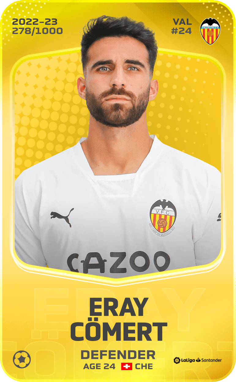 Eray Cömert 2022-23 • Limited 278/1000