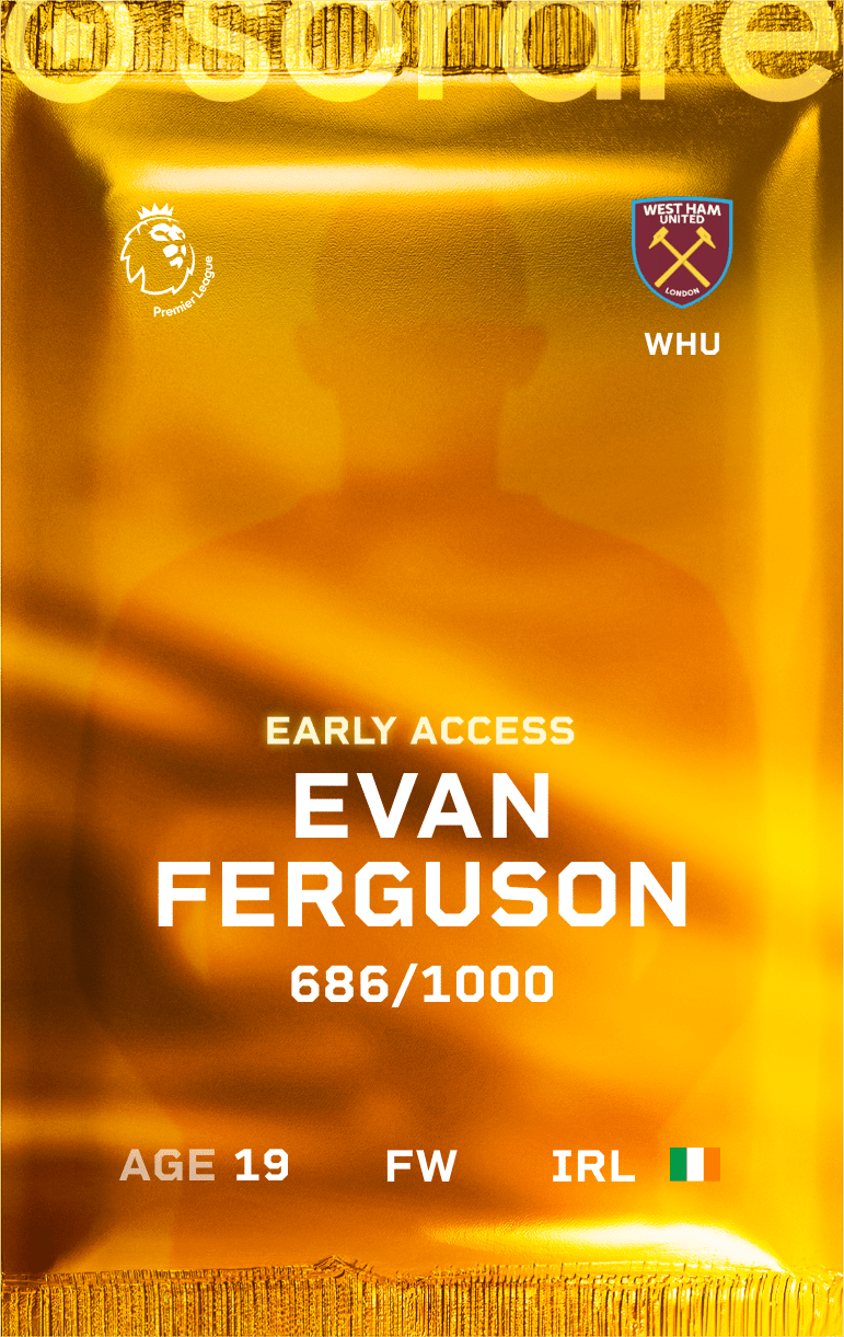 Evan Ferguson 2024-25 • Limited 686/1000