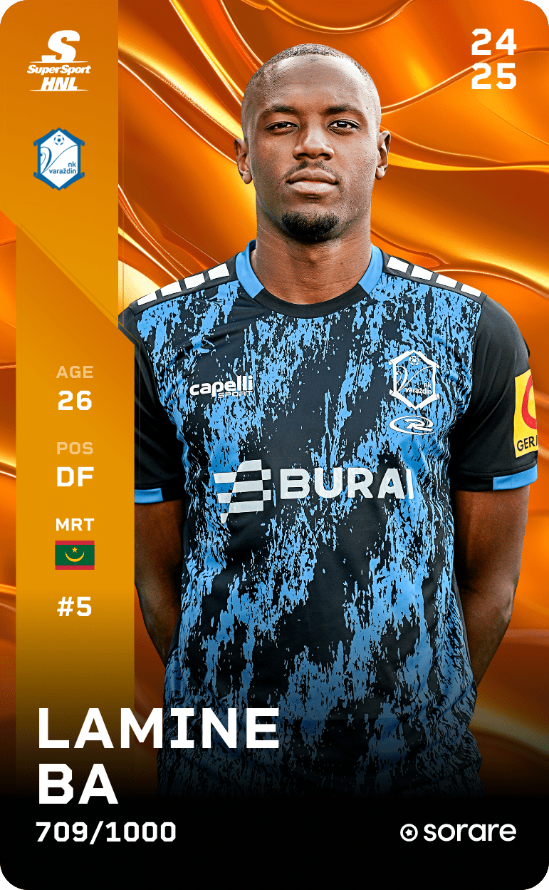 Lamine Ba 2024-25 • Limited 709/1000