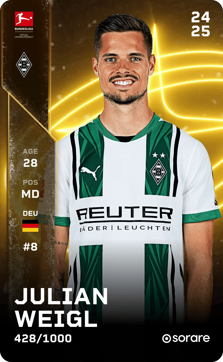 Julian Weigl 2024-25 • Limited 428/1000