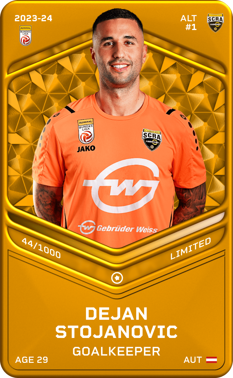 Dejan Stojanovic 2023-24 • Limited 44/1000