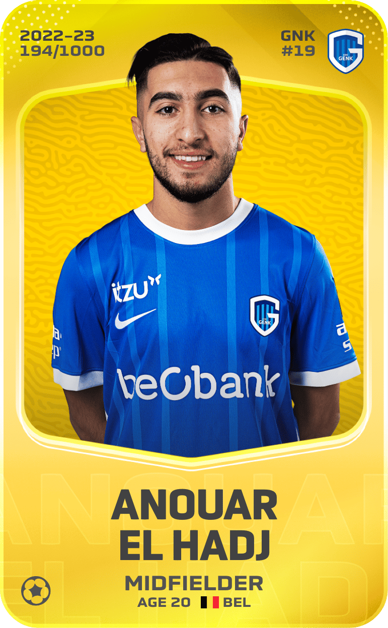 Anouar El Hadj 2022-23 • Limited 194/1000