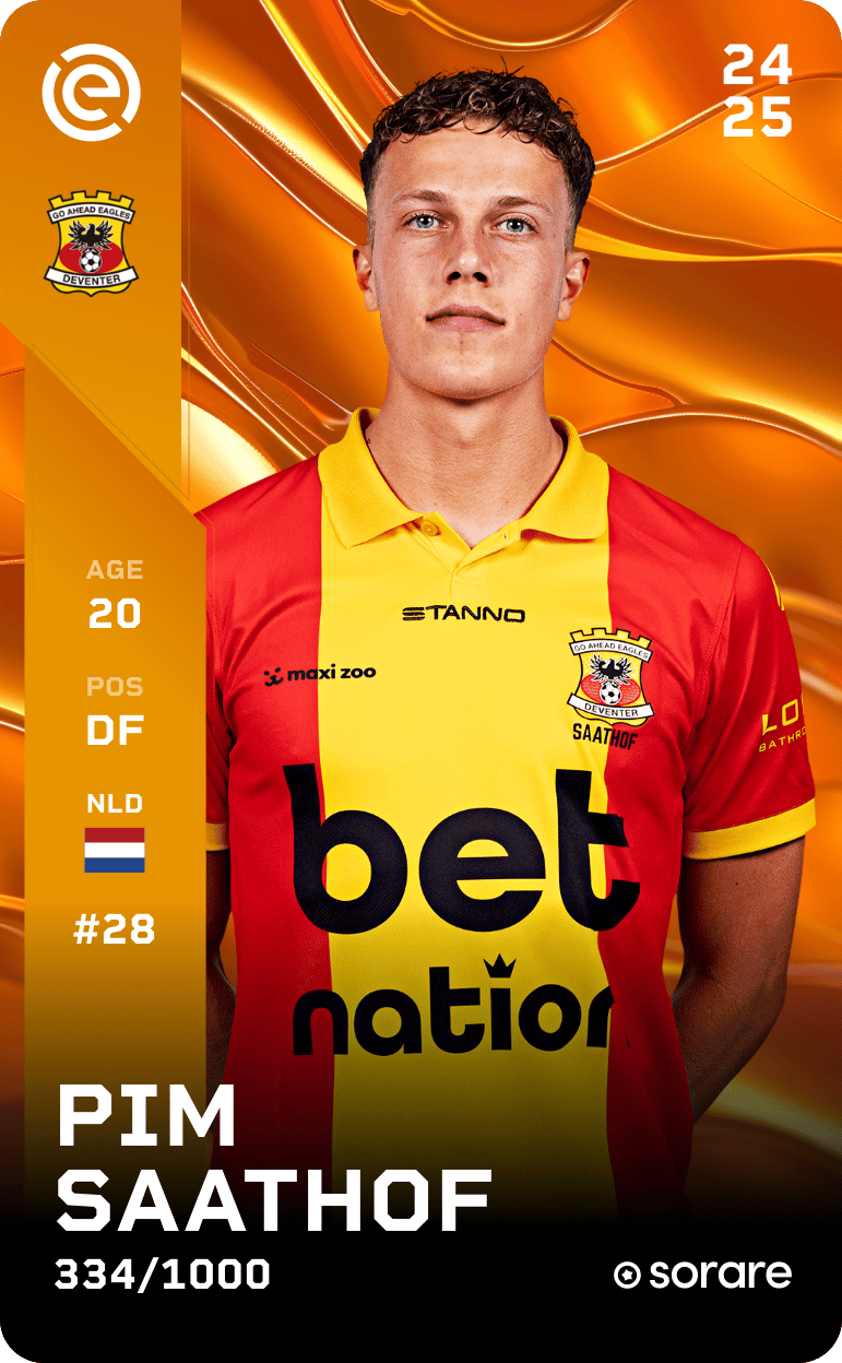 Pim Saathof 2024-25 • Limited 334/1000