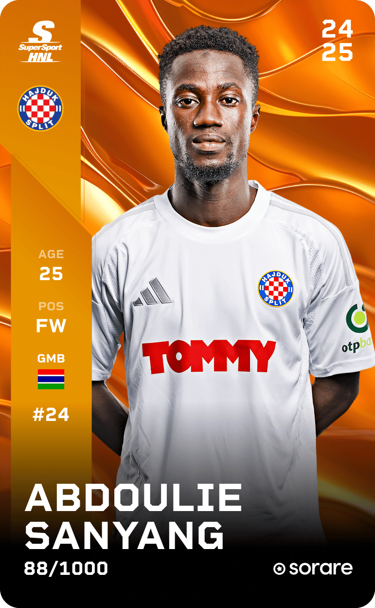 Abdoulie Sanyang 2024-25 • Limited 88/1000