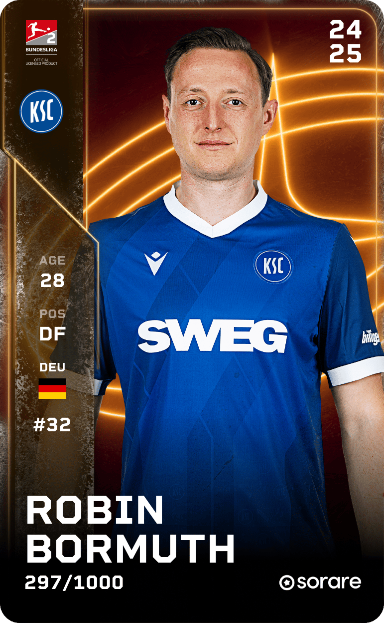 Robin Bormuth 2024-25 • Limited 297/1000