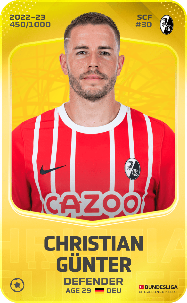 Christian Günter 2022-23 • Limited 450/1000