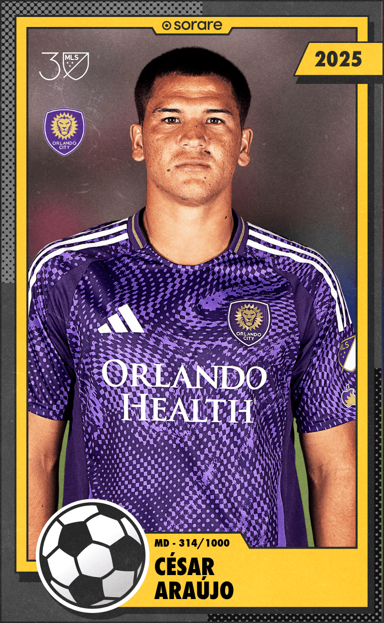 César Araújo 2025-26 • Limited 314/1000