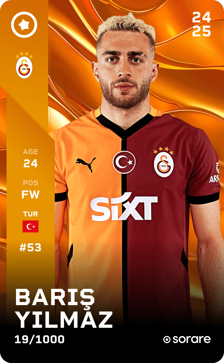 Barış Yılmaz 2024-25 • Limited 19/1000