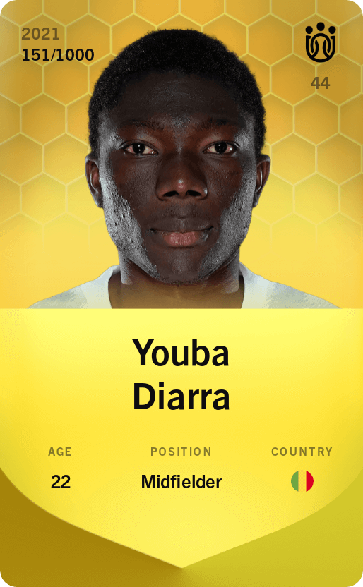 Youba Diarra 2021-22 • Limited 151/1000