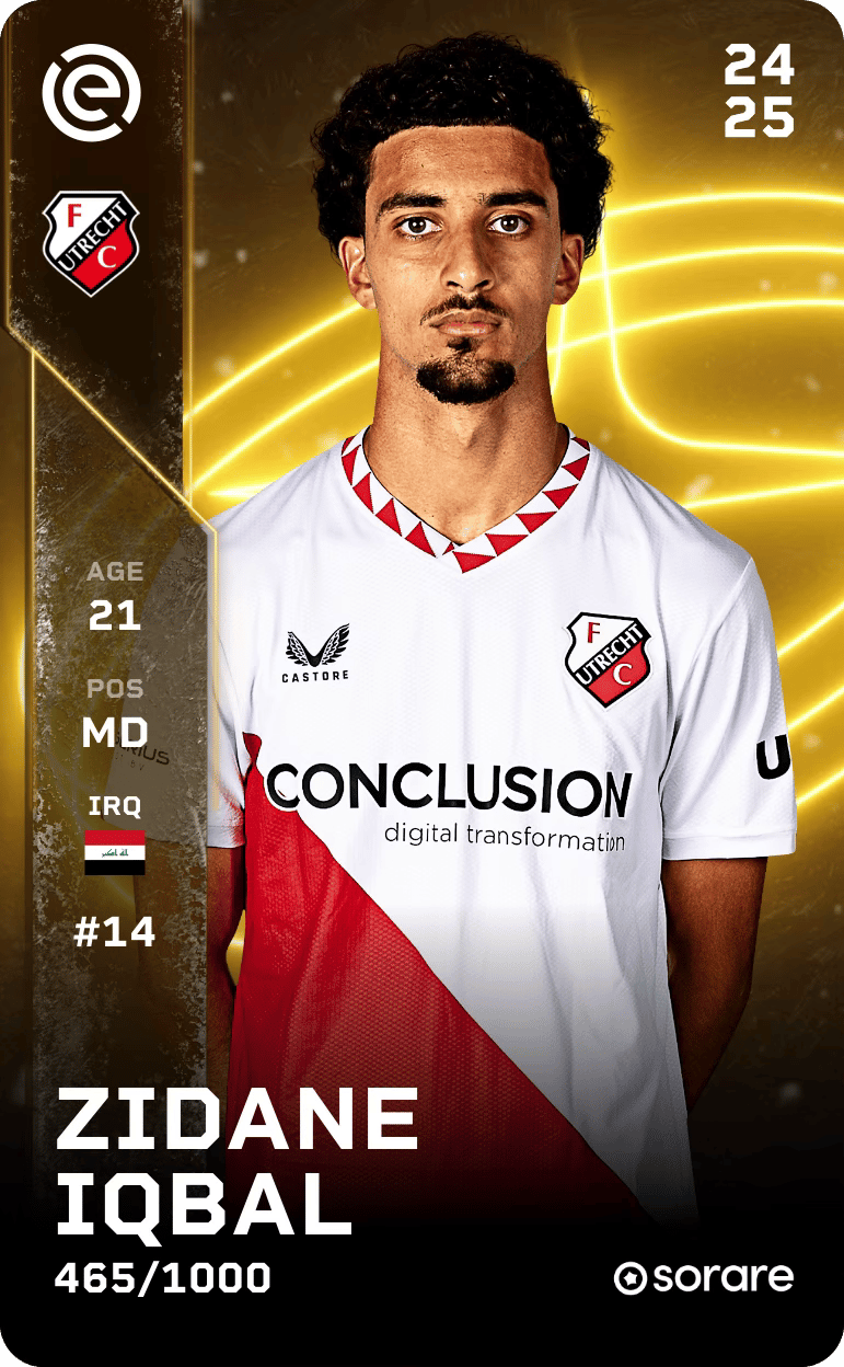 Zidane Iqbal 2024-25 • Limited 465/1000