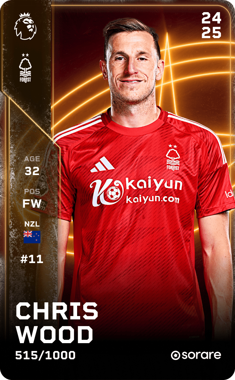 Chris Wood  2024-25 • Limited 515/1000