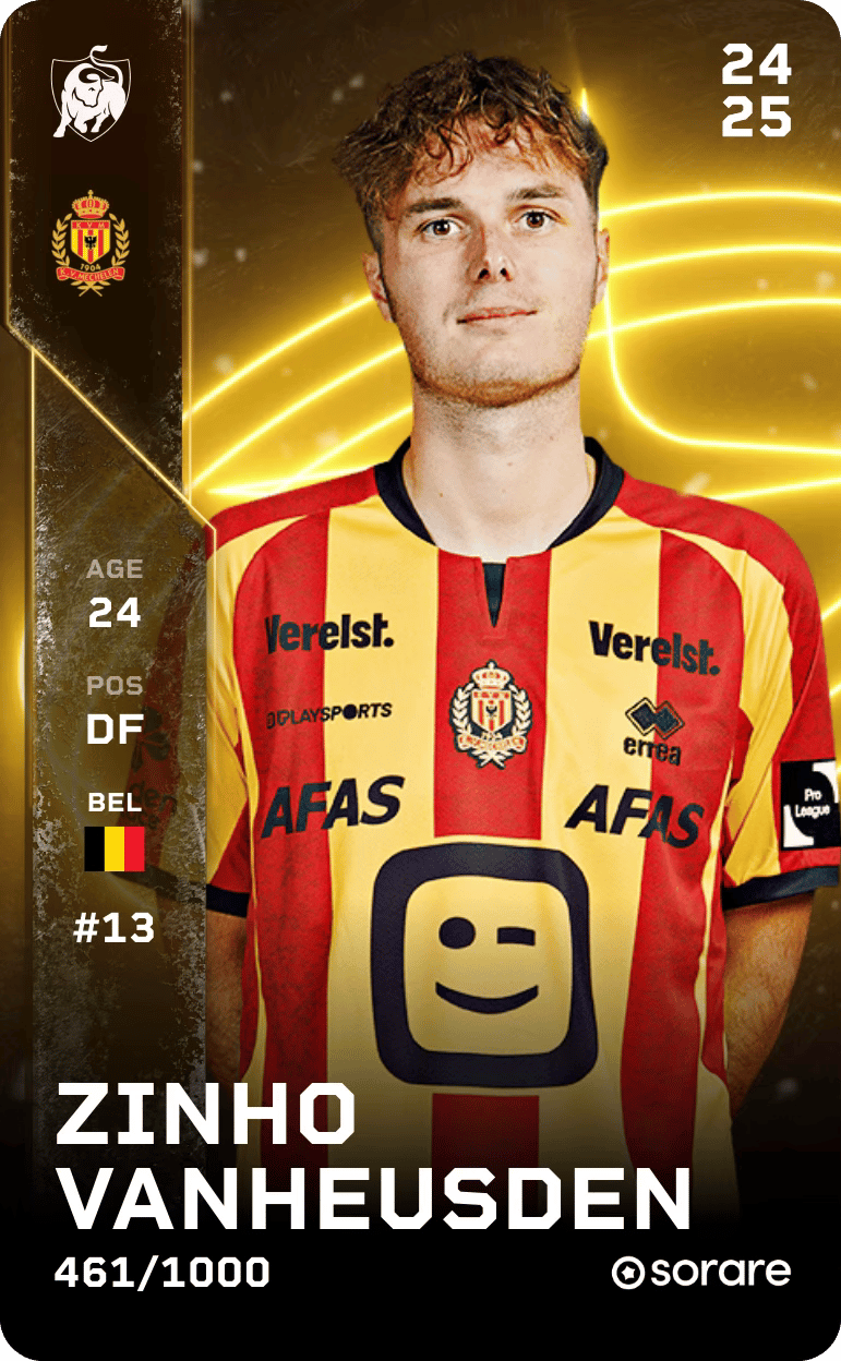 Zinho Vanheusden 2024-25 • Limited 461/1000