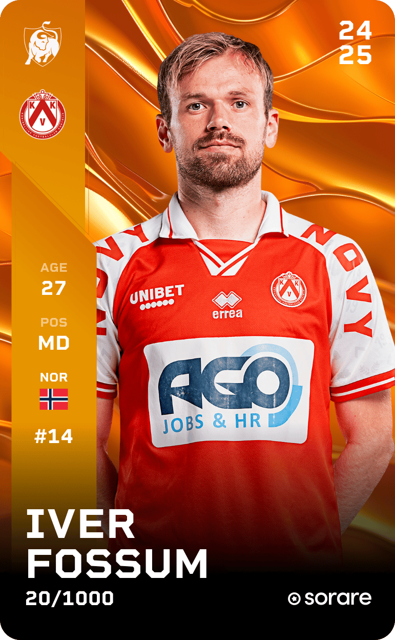 Iver Fossum 2024-25 • Limited 20/1000