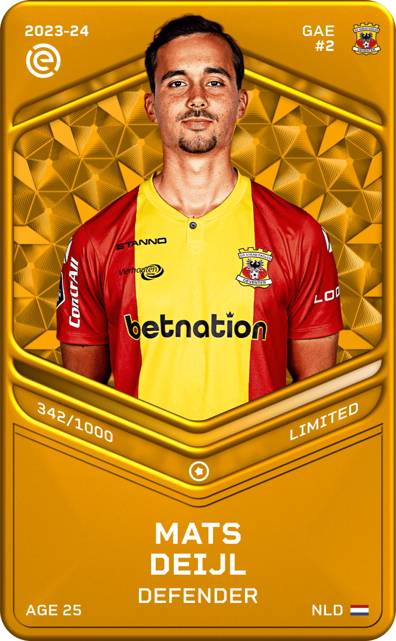 Mats Deijl 2023-24 • Limited 342/1000
