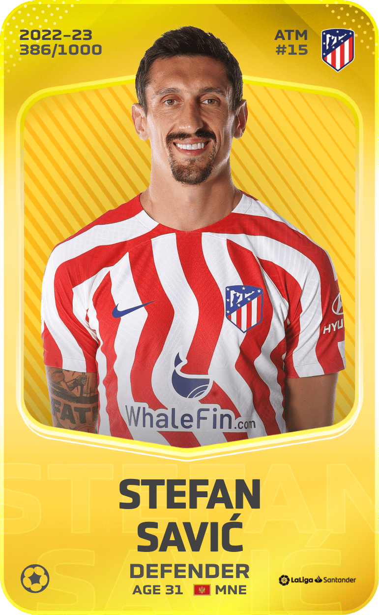 Stefan Savić 2022-23 • Limited 386/1000