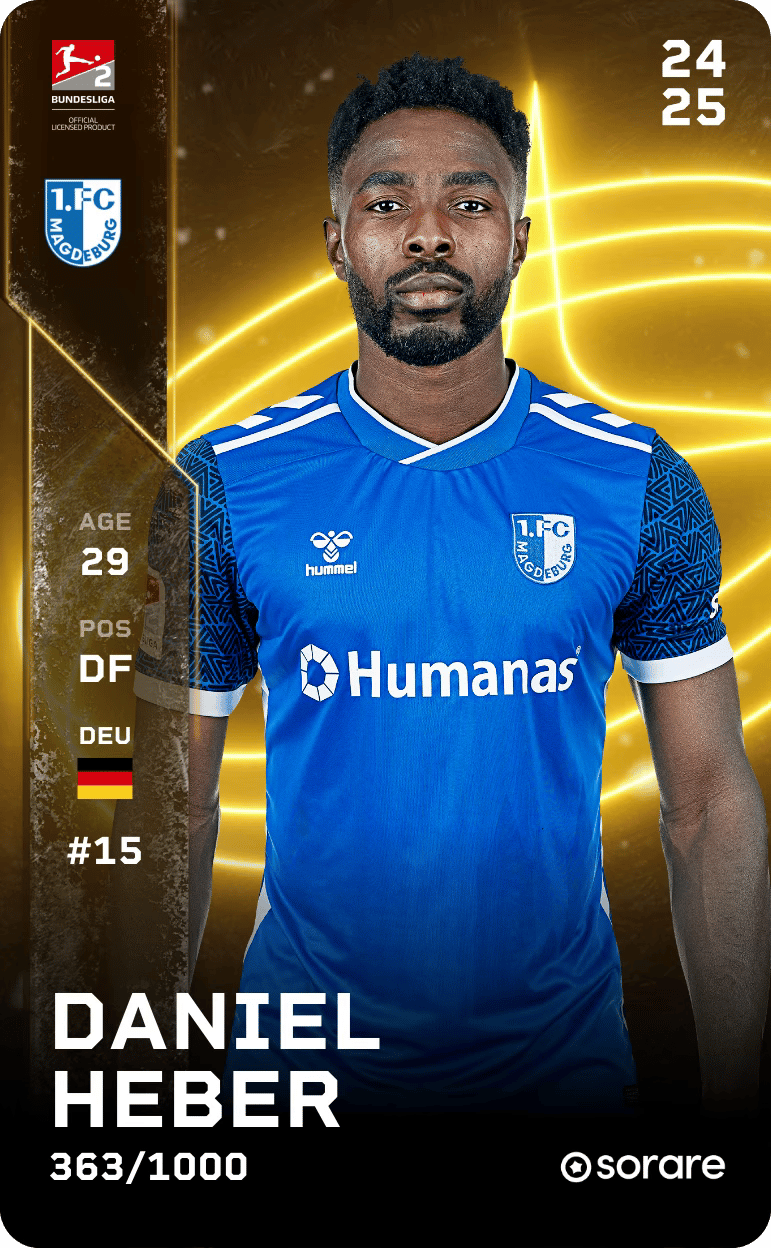 Daniel Heber 2024-25 • Limited 363/1000