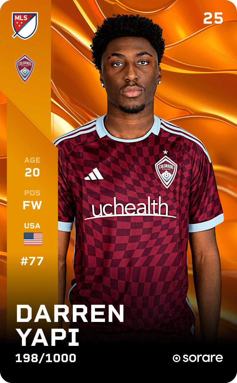 Darren Yapi 2025-26 • Limited 198/1000
