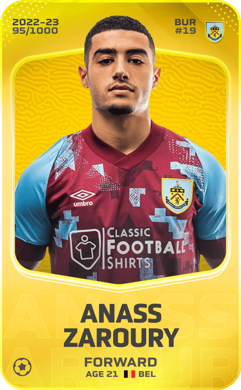 Anass Zaroury 2022-23 • Limited 95/1000