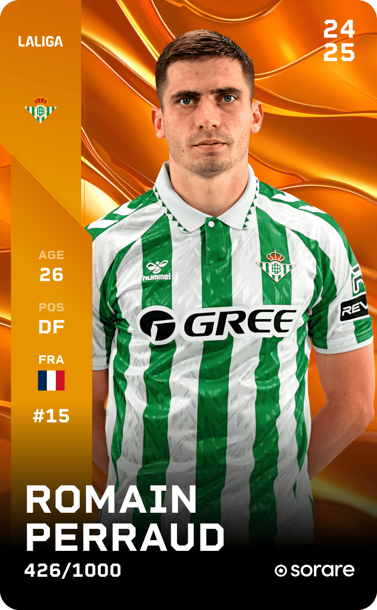 Romain Perraud 2024-25 • Limited 426/1000