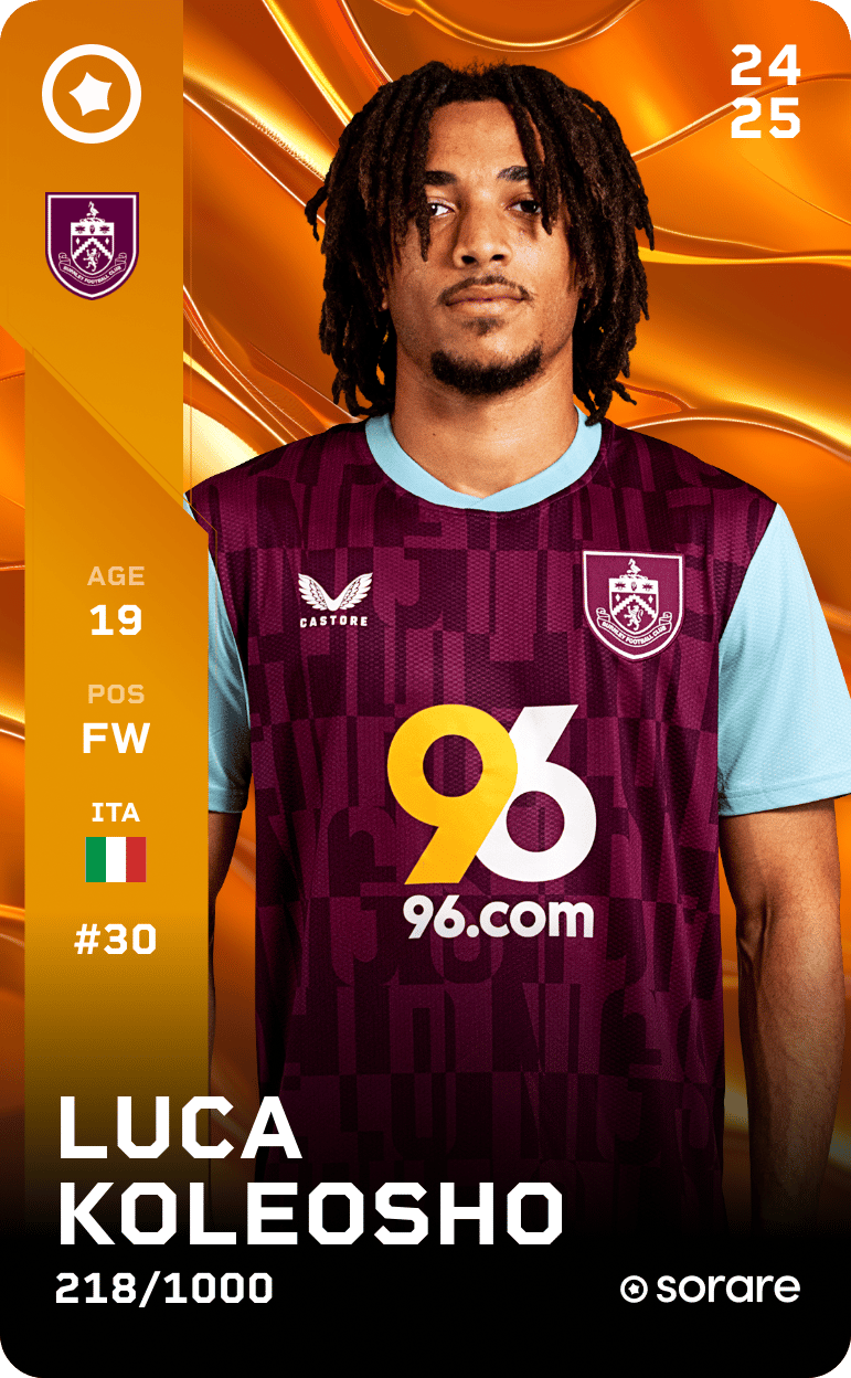 Luca Koleosho 2024-25 • Limited 218/1000