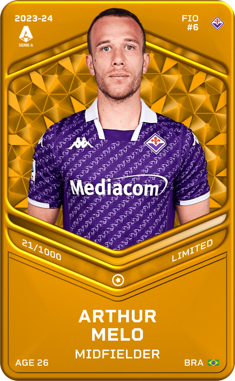 Arthur Melo 2023-24 • Limited 21/1000
