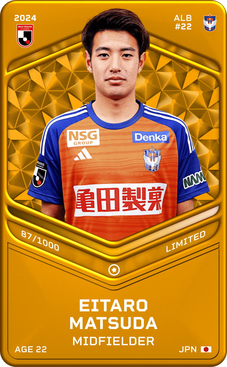 Eitaro Matsuda 2024-25 • Limited 87/1000