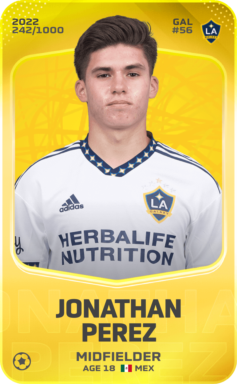 Jonathan Perez 2022-23 • Limited 242/1000