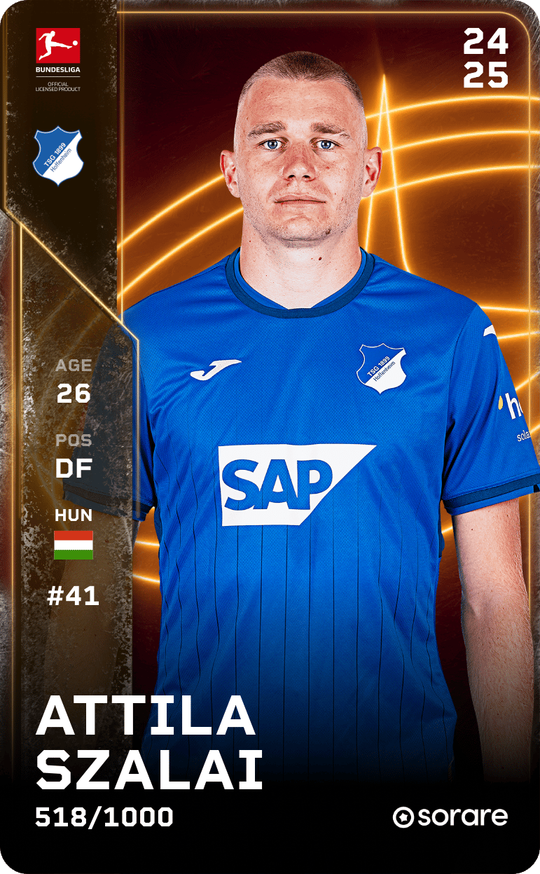 Attila Szalai 2024-25 • Limited 518/1000