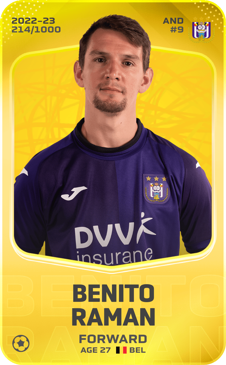Benito Raman 2022-23 • Limited 214/1000