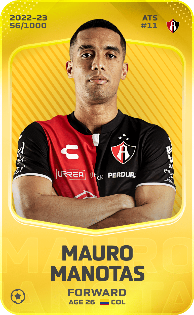 Mauro Manotas 2022-23 • Limited 56/1000