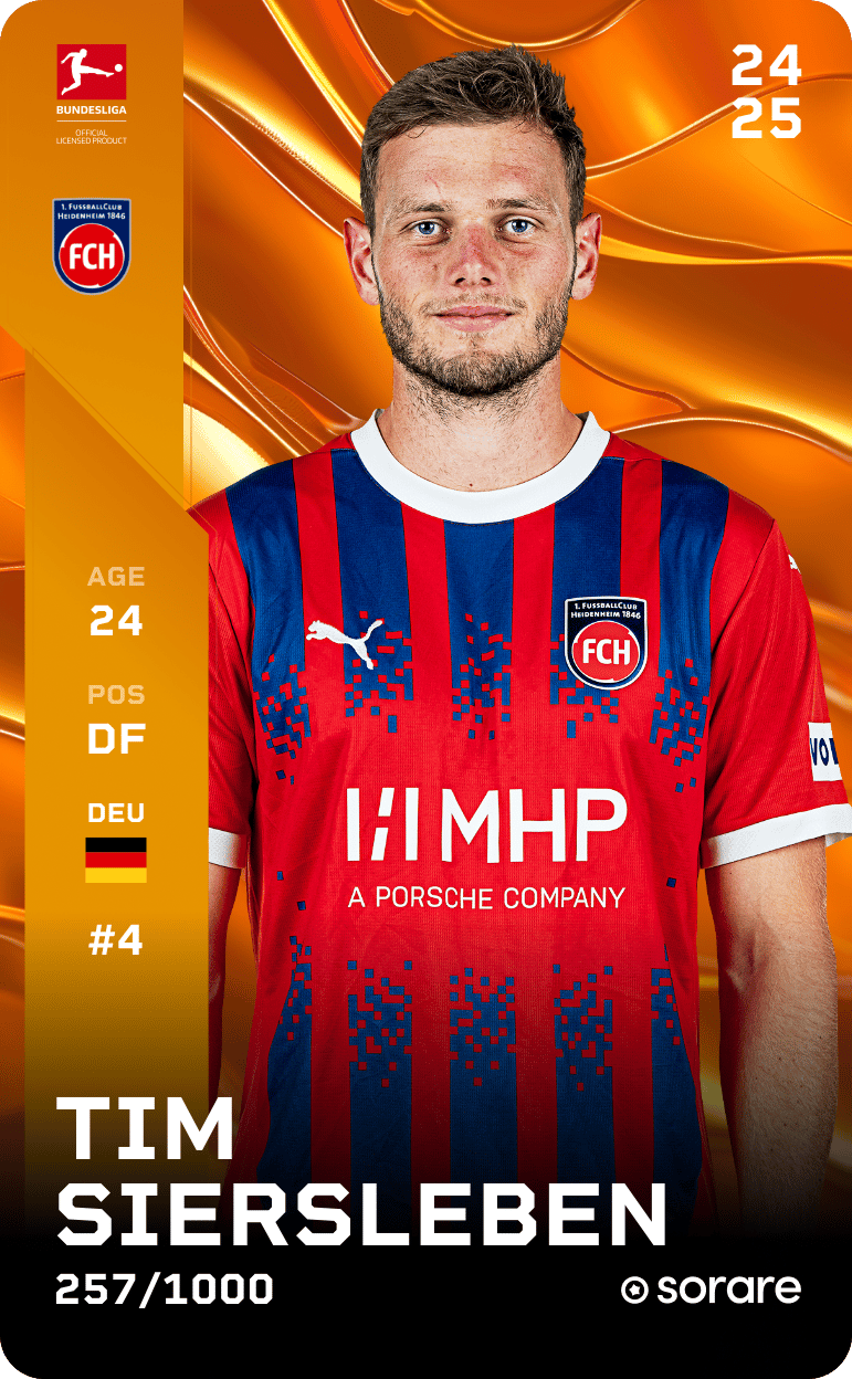 Tim Siersleben 2024-25 • Limited 257/1000
