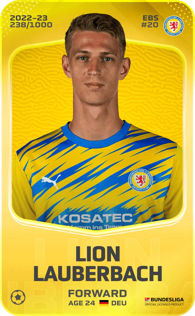 Lion Lauberbach 2022-23 • Limited 238/1000