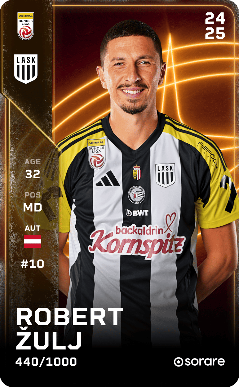 Robert Žulj 2024-25 • Limited 440/1000