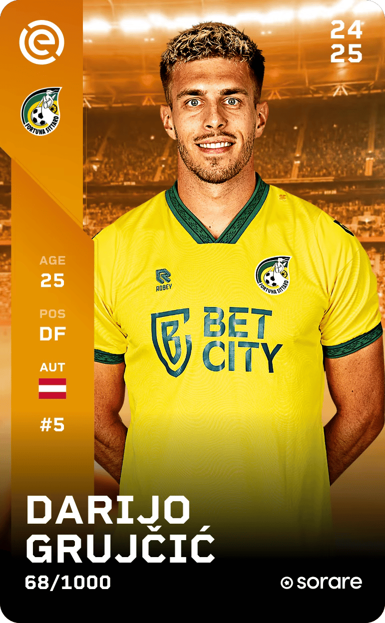 Darijo Grujčić 2024-25 • Limited 68/1000
