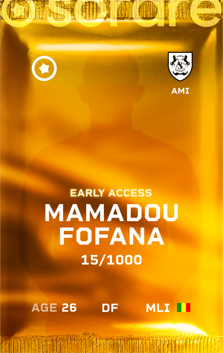 Mamadou Fofana 2024-25 • Limited 15/1000