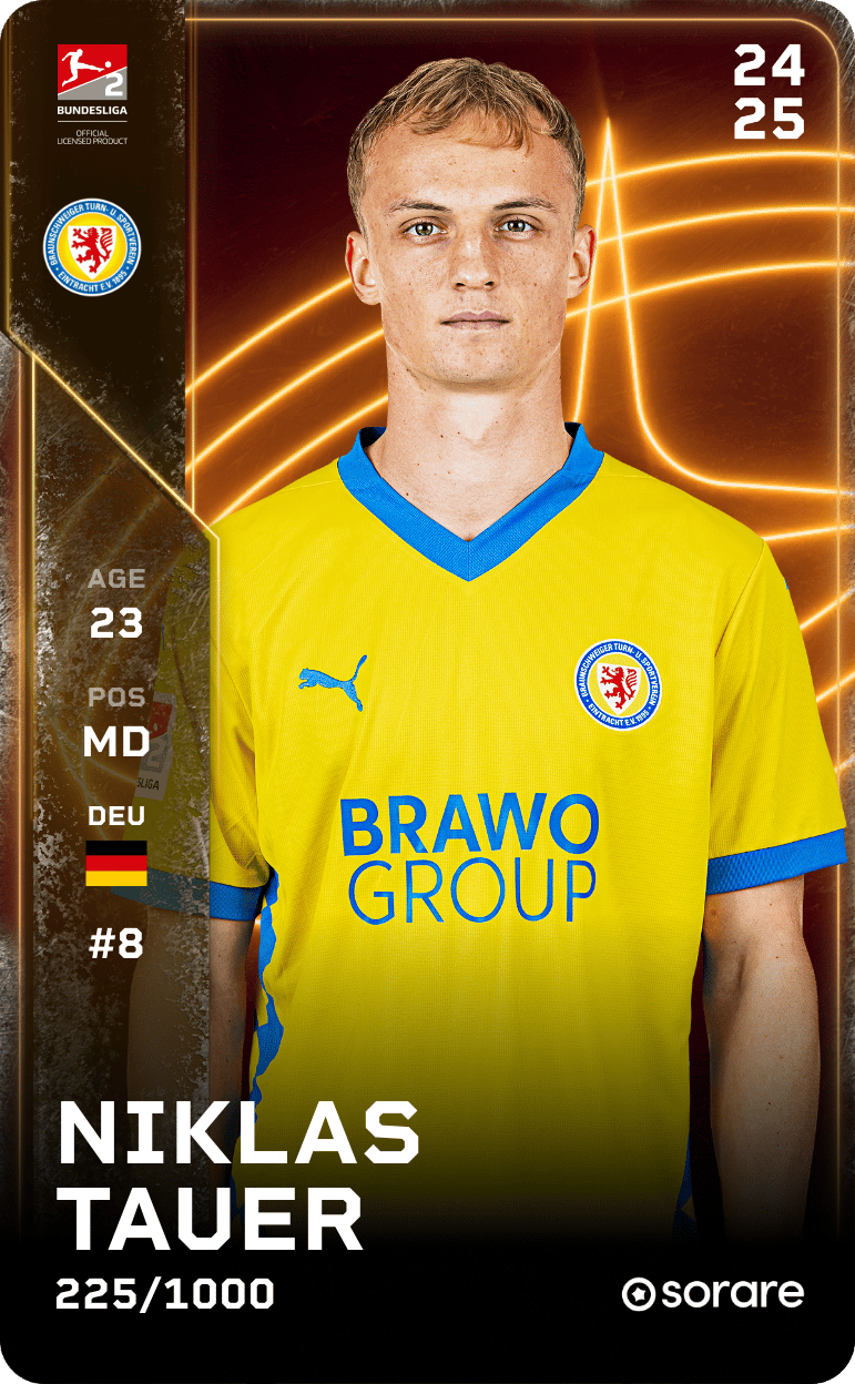 Niklas Tauer 2024-25 • Limited 225/1000