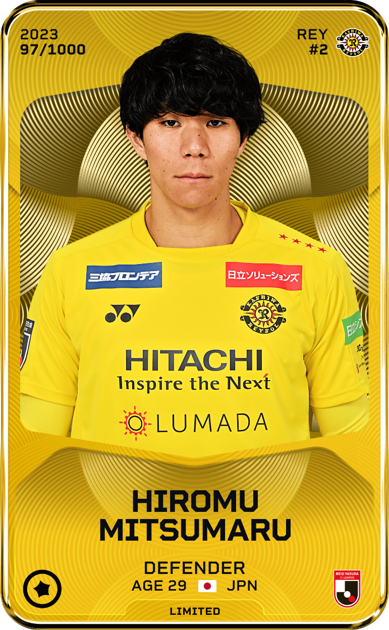 HIROMU MITSUMARU 2023-24 • Limited 97/1000