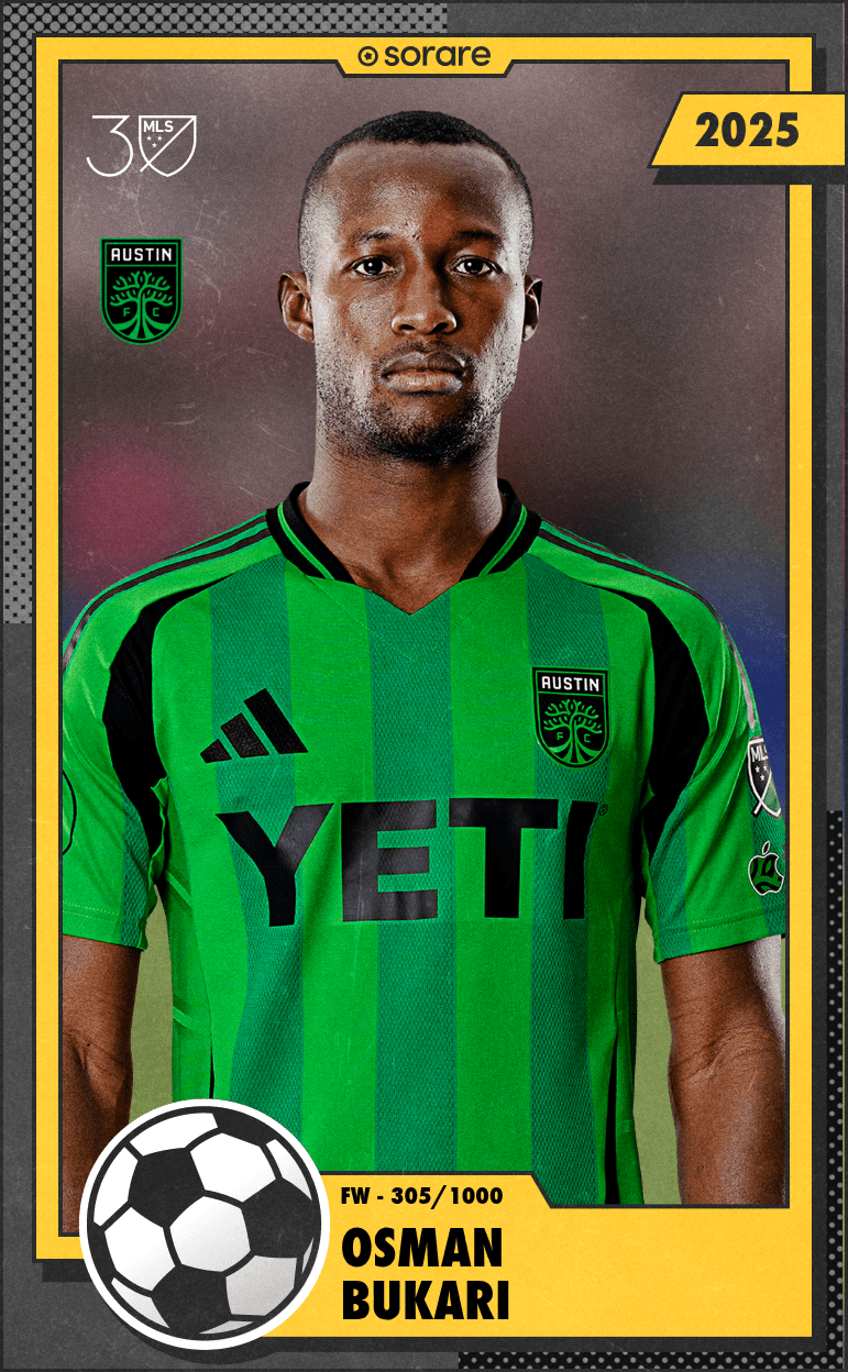 Osman Bukari 2025-26 • Limited 305/1000