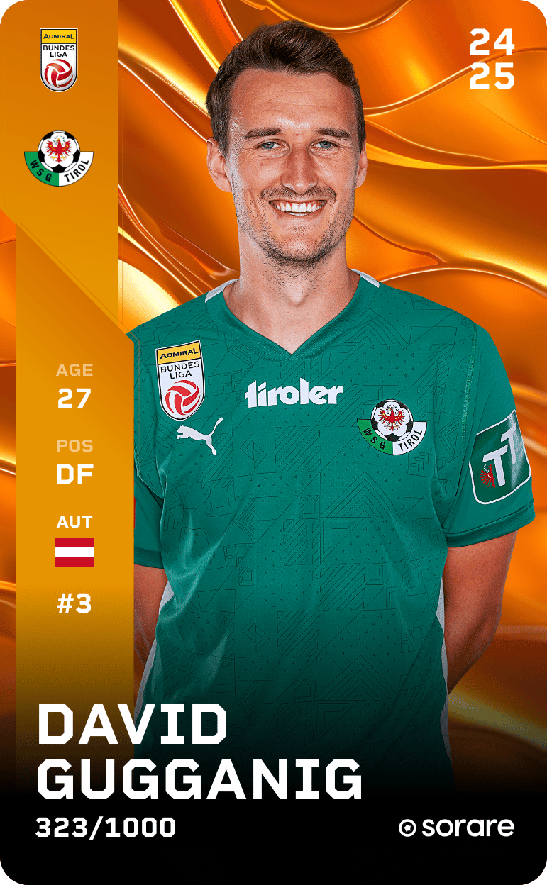 David Gugganig 2024-25 • Limited 323/1000