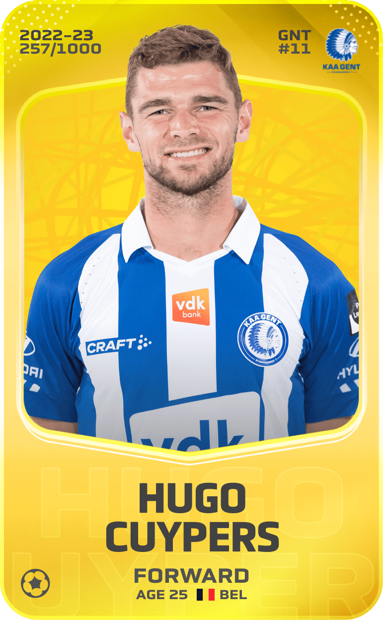Hugo Cuypers 2022-23 • Limited 257/1000