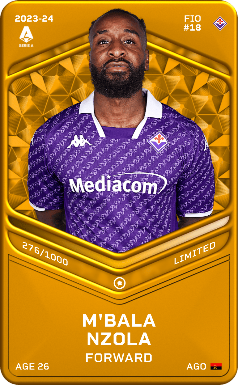 M'Bala Nzola 2023-24 • Limited 276/1000