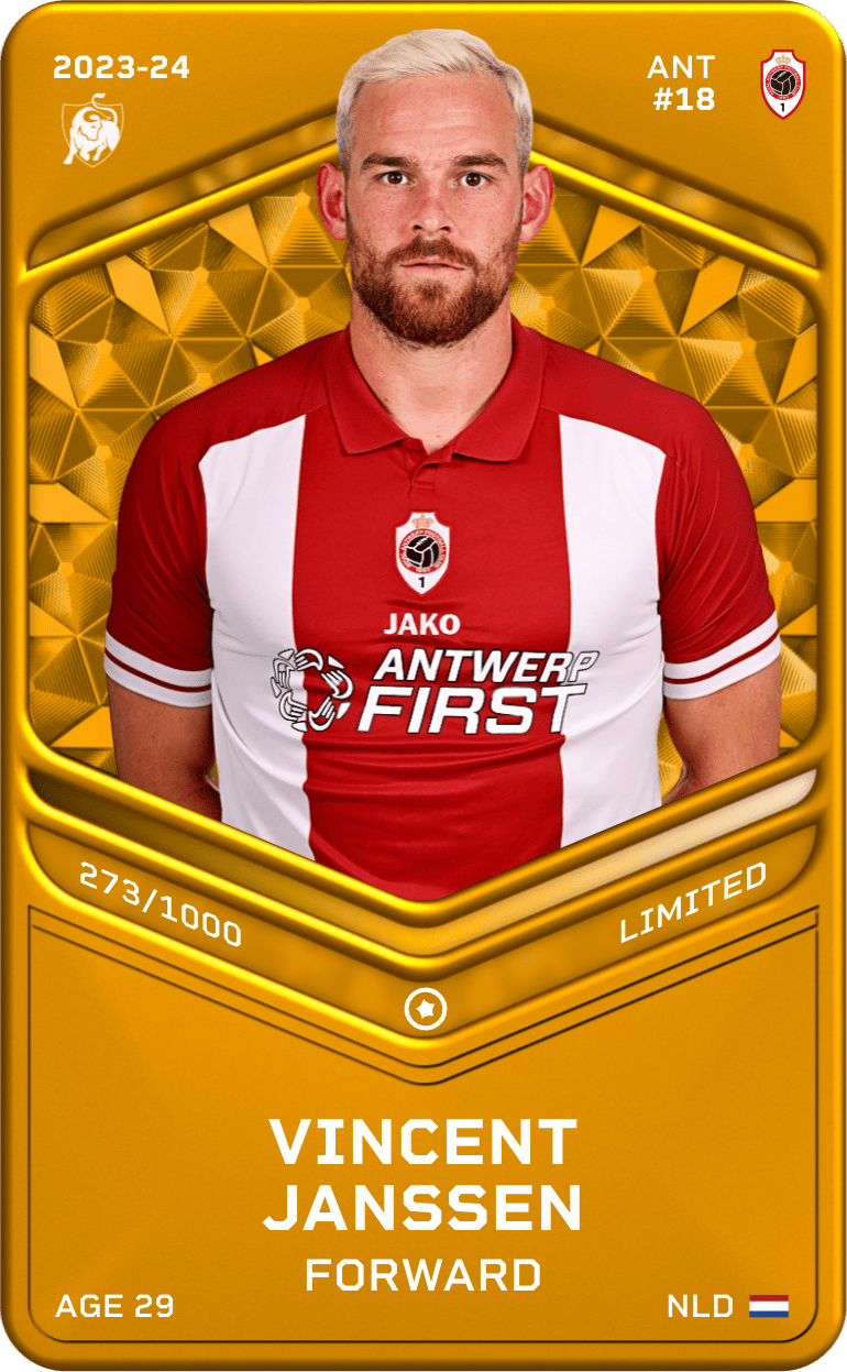 Vincent Janssen 2023-24 • Limited 273/1000