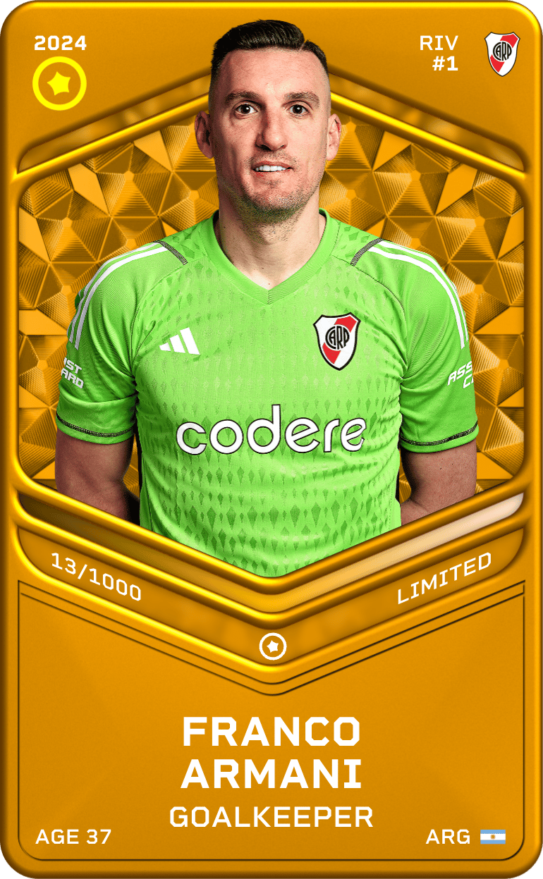 Franco Armani 2024-25 • Limited 13/1000