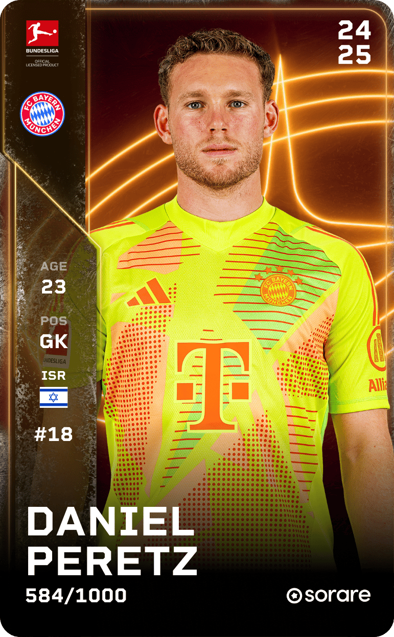 Daniel Peretz 2024-25 • Limited 584/1000