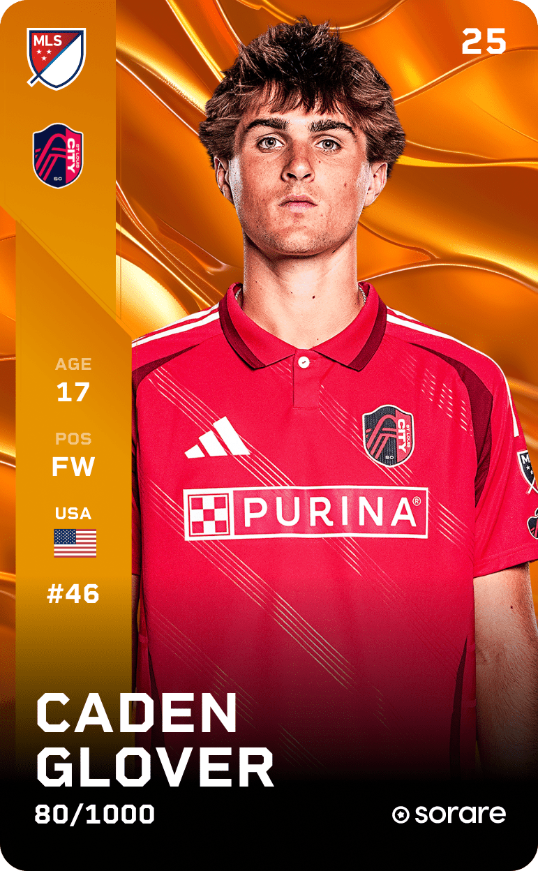 Caden Glover 2025-26 • Limited 80/1000