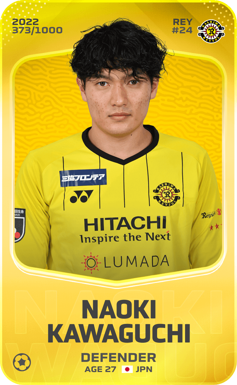 Naoki Kawaguchi 2022-23 • Limited 373/1000