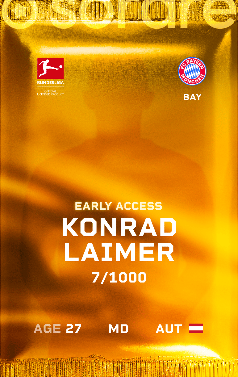 Konrad Laimer 2024-25 • Limited 7/1000
