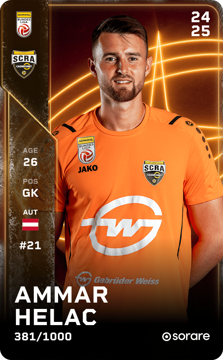 Ammar Helac 2024-25 • Limited 381/1000