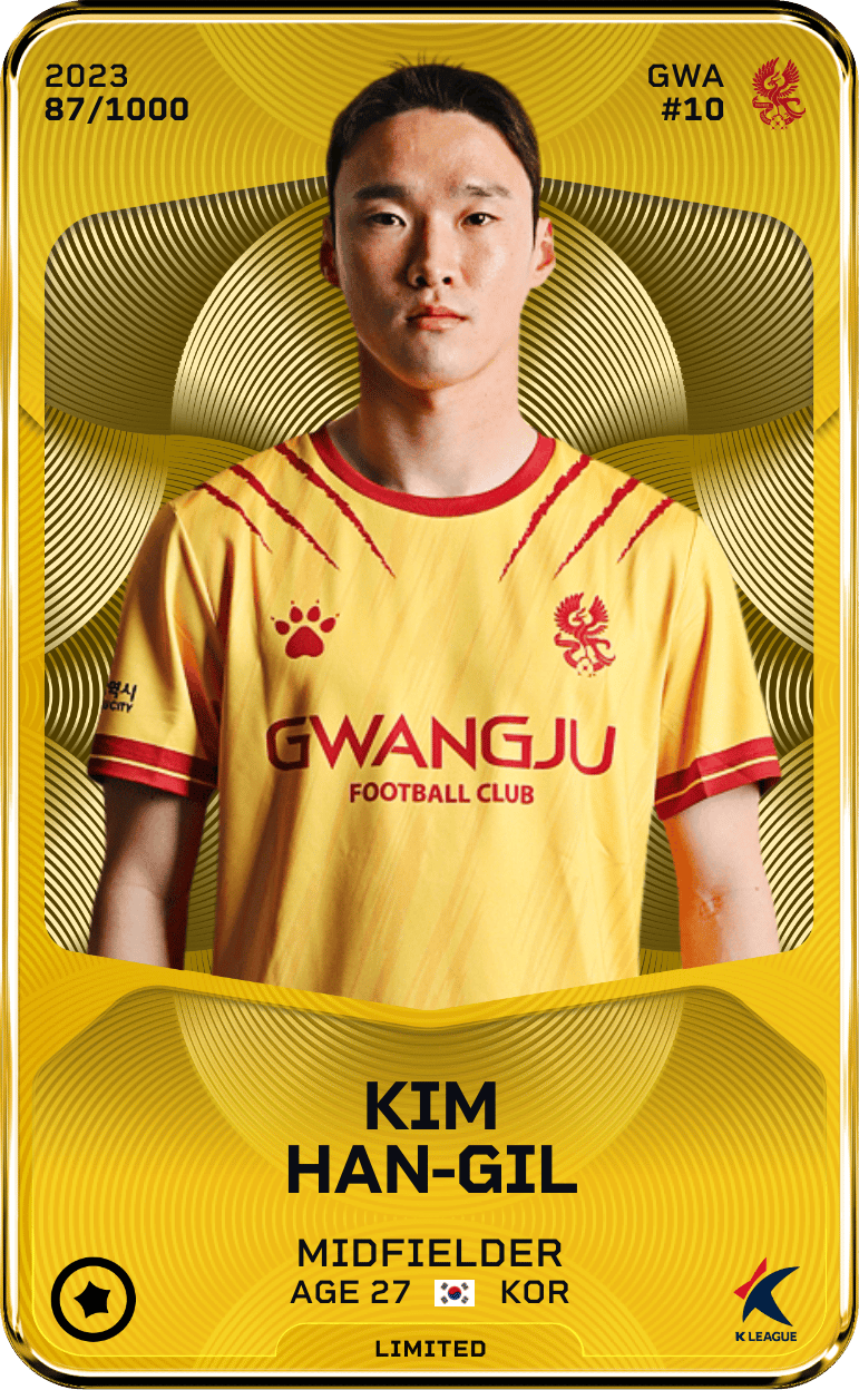 Kim Han-Gil 2023-24 • Limited 87/1000