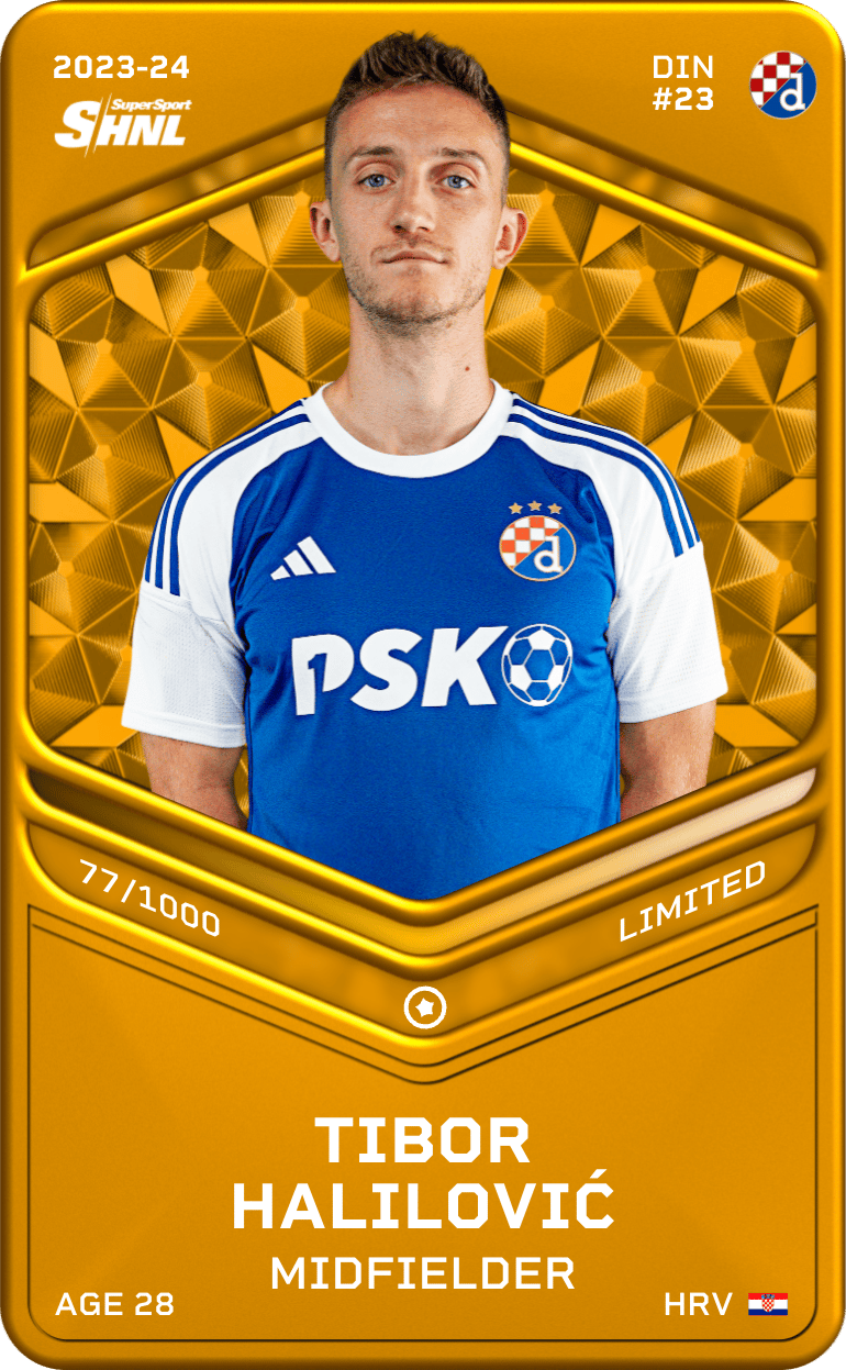Tibor Halilović 2023-24 • Limited 77/1000